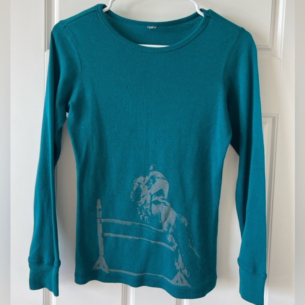 Blue Vintage Long Sleeve